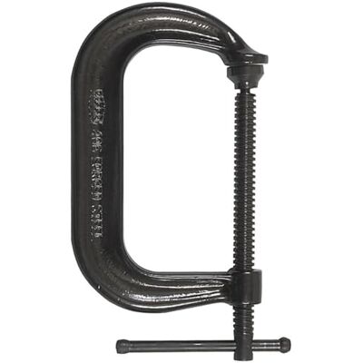 BESSEY CDF406 15,2 cm schwarze Oxid-Spindel gesenkgeschmiedete C-Klemme BESSEY CDF406 15,2 cm schwarze Oxid-Spindel gesenkgeschmiedete C-Klemme