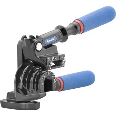 IMPERIAL Tool 470FH Rohrbieger mit 3 Köpfen, 180 Grad, 3/16 Zoll, 1/4 Zoll, 5/16 Zoll und 3/8 Zoll IMPERIAL Tool 470FH Rohrbieger mit 3 Köpfen, 180 Grad, 3/16 Zoll, 1/4 Zoll, 5/16 Zoll und 3/8 Zoll