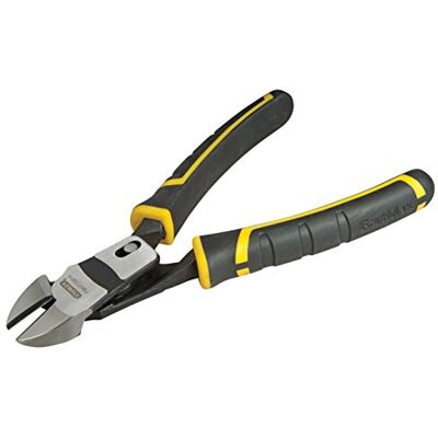Stanley FatMax Duo-Kraftseitenschneider, Carbon-Stahl, Doppelgelenk, Zwei-Komponenten Griff, FMHT0-70814 Stanley FatMax Duo-Kraftseitenschneider, Carbon-Stahl, Doppelgelenk, Zwei-Komponenten Griff, FMHT0-70814