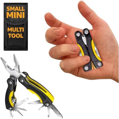 Grand Way Mini-Mehrzweckwerkzeug mit Messer und Zange – das beste kleine Mehrzweckwerkzeug mit allem in einem Werkzeugset – Universalmesser für Camping, Survival und Outdoor-Aktivitäten – 2229 Grand Way Mini-Mehrzweckwerkzeug mit Messer und Zange – das beste kleine Mehrzweckwerkzeug mit allem in einem Werkzeugset – Universalmesser für Camping, Survival und Outdoor-Aktivitäten – 2229
