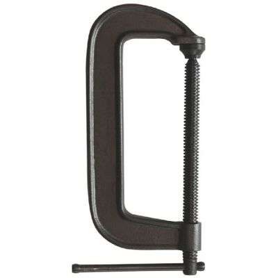 BESSEY 540-10 C-Klemme aus duktile Legierung, 25,4 cm x 9,5 cm Halstiefe und 1,3 kg Spannkraft BESSEY 540-10 C-Klemme aus duktile Legierung, 25,4 cm x 9,5 cm Halstiefe und 1,3 kg Spannkraft