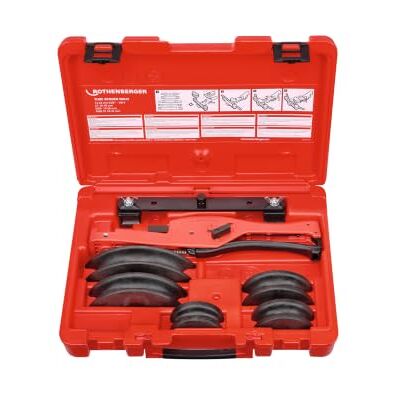 Rothenberger TB MAXI-Set, 12-14-16-18-22mm 023021X Biegegerät, Rohrbieger, Rohrbiegegange Rothenberger TB MAXI-Set, 12-14-16-18-22mm 023021X Biegegerät, Rohrbieger, Rohrbiegegange