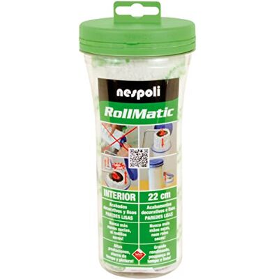 Nespoli Rollmatic Ersatz-Farbroller, Wände und Decken, 22 cm Nespoli Rollmatic Ersatz-Farbroller, Wände und Decken, 22 cm