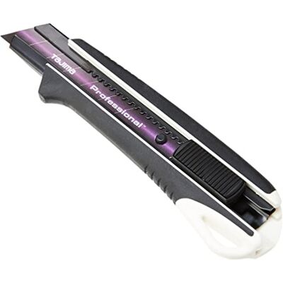 Tajima Cuttermesser (Cutter, Teppichmesser), 25mm, Auto-Blade-Lock gehärtete Klingenführung DC660W Tajima Cuttermesser (Cutter, Teppichmesser), 25mm, Auto-Blade-Lock gehärtete Klingenführung DC660W