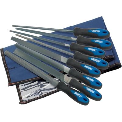 Draper 44961 Feilen- und Raspel-Satz mit Softgrip-Griff 200 mm, 8-teilig Draper 44961 Feilen- und Raspel-Satz mit Softgrip-Griff 200 mm, 8-teilig
