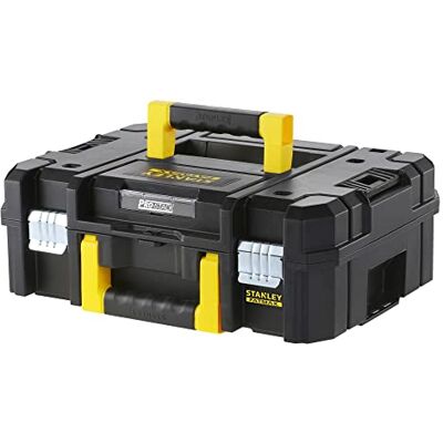 Stanley FatMax Pro-Stack Werkzeugbox/Werkzeugkoffer leer Werkzeugkasten Werkzeugkiste (13.5 Liter, für kleinerer Handwerkzeuge + Elektrowerkzeuge, mit Schaumstoff-Einlage, stapelbar) FMST1-71966 Stanley FatMax Pro-Stack Werkzeugbox/Werkzeugkoffer leer Werkzeugkasten Werkzeugkiste (13.5 Liter, für kleinerer Handwerkzeuge + Elektrowerkzeuge, mit Schaumstoff-Einlage, stapelbar) FMST1-71966