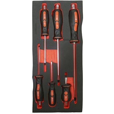 FISCHER DAREX 810907 Modul-Aufbewahrungsbeutel bestehend aus 6 Schraubendreher Elektriker & Mechaniker, schwarz FISCHER DAREX 810907 Modul-Aufbewahrungsbeutel bestehend aus 6 Schraubendreher Elektriker & Mechaniker, schwarz