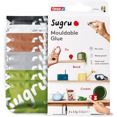 Smartsaker Sugru - Repariermasse - Naturfarben - 8 Stk. Smartsaker Sugru - Repariermasse - Naturfarben - 8 Stk.