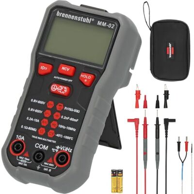 Brennenstuhl Multimeter MM-02 mit automatischer Messbereichsanpassung Brennenstuhl Multimeter MM-02 mit automatischer Messbereichsanpassung