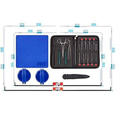 OWC Service-Wartungskit für Apple iMac (2007-2020), 14-teiliges Werkzeugset plus Klebeband-Sets für 27-Zoll- und 21,5-Zoll-iMacs zum ordnungsgemäßen Wiederverschließen des Displays OWC Service-Wartungskit für Apple iMac (2007-2020), 14-teiliges Werkzeugset plus Klebeband-Sets für 27-Zoll- und 21,5-Zoll-iMacs zum ordnungsgemäßen Wiederverschließen des Displays