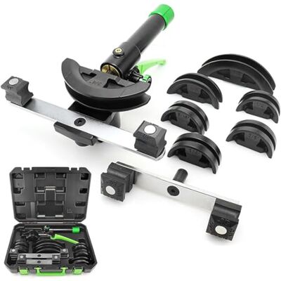 GJBMXSM Rohrbiegegerät Rohrbiegemaschine Handrohrbieger Satz 6-22mm Biegemaschine bis 90° Ratschenrohrbieger-Set für für Alu-, Kupfer- und Dünnwandigen Edelstahlrohren GJBMXSM Rohrbiegegerät Rohrbiegemaschine Handrohrbieger Satz 6-22mm Biegemaschine bis 90° Ratschenrohrbieger-Set für für Alu-, Kupfer- und Dünnwandigen Edelstahlrohren