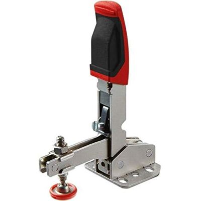 BESSEY STC-VH20 Vertikale Auto-Adjustierung Knebelbefestigung Vernickelte Klemme Vertikaler Flansch Silber BESSEY STC-VH20 Vertikale Auto-Adjustierung Knebelbefestigung Vernickelte Klemme Vertikaler Flansch Silber