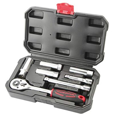 Mannesmann Brüder Zündkerzenmontage-Satz, 3/8" Zoll, 7-teilig M00174 Mannesmann Brüder Zündkerzenmontage-Satz, 3/8" Zoll, 7-teilig M00174