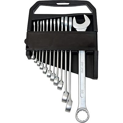 FAMEX 10355-12 Gabelringschlüssel Set Schraubenschlüssel Satz Ring Maulschlüssel im Kunstoffhalter 12-tlg. FAMEX 10355-12 Gabelringschlüssel Set Schraubenschlüssel Satz Ring Maulschlüssel im Kunstoffhalter 12-tlg.