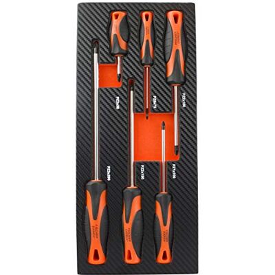 FISCHER DAREX 810917 Modul-Aufbewahrungsbeutel bestehend aus 6 Schraubendreher, Schwarz FISCHER DAREX 810917 Modul-Aufbewahrungsbeutel bestehend aus 6 Schraubendreher, Schwarz
