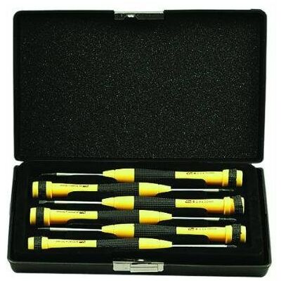 Vigor Präzisions-Schraubendreher-Set - Chrom-Vanadium - 6 Stück Vigor Präzisions-Schraubendreher-Set - Chrom-Vanadium - 6 Stück
