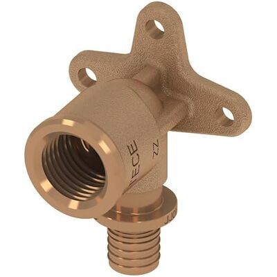 TECE Wandscheibe FLEX 708612 20xRp3/4 IG, aus Rotguss, p.Stueck TECE Wandscheibe FLEX 708612 20xRp3/4 IG, aus Rotguss, p.Stueck