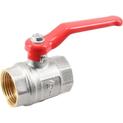 Cornat Kugelhahn 1"IG m/c, Hebelgriff rot / chromfarbig Betriebsdruck: max. 25 bar Mit Aluminium Hebel Betriebstemperatur: -20° C bis +110° C / T571443 Cornat Kugelhahn 1"IG m/c, Hebelgriff rot / chromfarbig Betriebsdruck: max. 25 bar Mit Aluminium Hebel Betriebstemperatur: -20° C bis +110° C / T571443