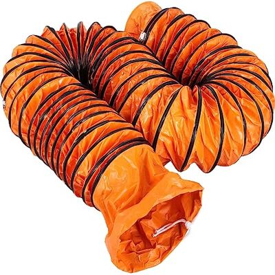 VEVOR 305mm Lufttransportschlauch, 7,6 m Warmluftschlauch, -20~180 °F Abluftschlauch Baulüfterschlauch Ventilatorschlauch Ausziehbar Schlauch für Baulüfter VEVOR 305mm Lufttransportschlauch, 7,6 m Warmluftschlauch, -20~180 °F Abluftschlauch Baulüfterschlauch Ventilatorschlauch Ausziehbar Schlauch für Baulüfter