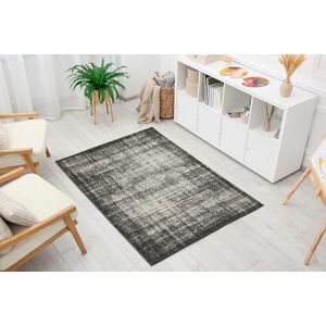andiamo Webteppich moderner stilvoller Kurzflor Teppich robust und pflegeleicht aus 100% Polypropylen geeignet für Fußbodenheizung und Saugroboter 133 x 190 cm Streifen Grau andiamo Webteppich moderner stilvoller Kurzflor Teppich robust und pflegeleicht aus 100% Polypropylen geeignet für Fußbodenheizung und Saugroboter 133 x 190 cm Streifen Grau