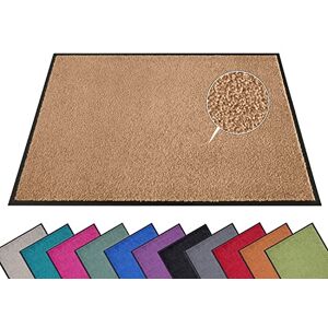 Hanse Home Fußmatte (S-XXL) 120x180cm – 12 Farben – Fussmatte Outdoor Schmutzfangmatte Türmatte Waschbar & Wetterfest rutschfest für Eingangsbereich & Außenbereich – Caramel Hanse Home Fußmatte (S-XXL) 120x180cm – 12 Farben – Fussmatte Outdoor Schmutzfangmatte Türmatte Waschbar & Wetterfest rutschfest für Eingangsbereich & Außenbereich – Caramel