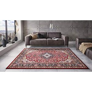 Nouristan Mirkan Orient Teppich – Wohnzimmerteppich Orientalisch Kurzflor Vintage Orientalischer Teppich für Esszimmer, Wohnzimmer, Schlafzimmer – Rot, 160x230cm Nouristan Mirkan Orient Teppich – Wohnzimmerteppich Orientalisch Kurzflor Vintage Orientalischer Teppich für Esszimmer, Wohnzimmer, Schlafzimmer – Rot, 160x230cm