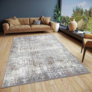 Hanse Home Shine Teppich - 90x55 cm, Creme, Grau - Teppich Hanse Home Shine Teppich - 90x55 cm, Creme, Grau - Teppich