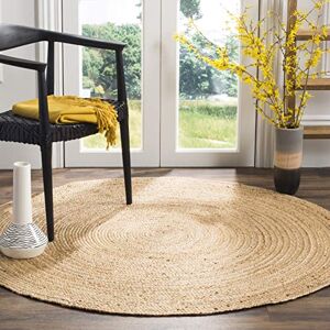 Safavieh - Jute Natural 120x120cm - 120x120cm - Jute - Rug Safavieh - Jute Natural 120x120cm - 120x120cm - Jute - Rug