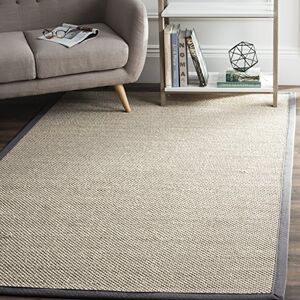 Safavieh - Sisalteppich - Dunkelgrau - 120x120 cm - Rug Safavieh - Sisalteppich - Dunkelgrau - 120x120 cm - Rug