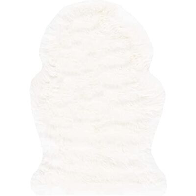 Safavieh Schaffell Wohnzimmer, Esszimmer, Schlafzimmer Sheep Skin Collection, Hochpfahl, Natur und Weiß, 61 X 152 cm Safavieh Schaffell Wohnzimmer, Esszimmer, Schlafzimmer Sheep Skin Collection, Hochpfahl, Natur und Weiß, 61 X 152 cm
