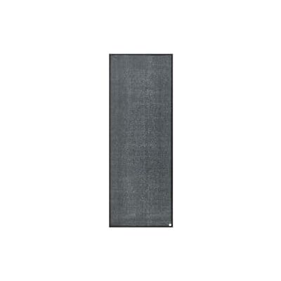 Becker Fußmatte Touch, Schmutzfangmatte waschbar, für Eingangsbereich Wohnungstür, Fußabstreifer, Türmatte, Anthrazit, 67 x 170 cm Becker Fußmatte Touch, Schmutzfangmatte waschbar, für Eingangsbereich Wohnungstür, Fußabstreifer, Türmatte, Anthrazit, 67 x 170 cm