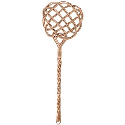 TS Exclusiv Teppichklopfer Rattan Handklopfer Teppich Klopfer geflochten Handarbeit 2 fädig TS Exclusiv Teppichklopfer Rattan Handklopfer Teppich Klopfer geflochten Handarbeit 2 fädig