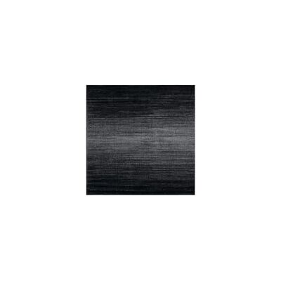 Safavieh Modern Teppich für Wohnzimmer, Esszimmer, Schlafzimmer Adirondack Collection, Kurzer Flor, Schwarz und Silber, 122 X 122 cm Safavieh Modern Teppich für Wohnzimmer, Esszimmer, Schlafzimmer Adirondack Collection, Kurzer Flor, Schwarz und Silber, 122 X 122 cm
