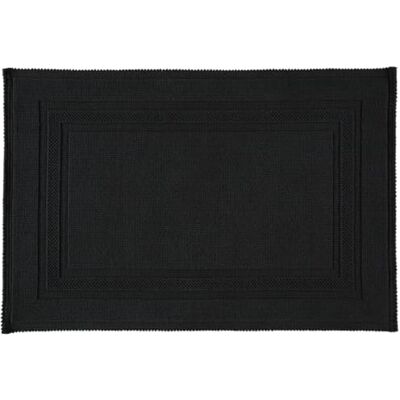Rhomtuft Badematte Gala schwarz 15 50x70 cm Rhomtuft Badematte Gala schwarz 15 50x70 cm