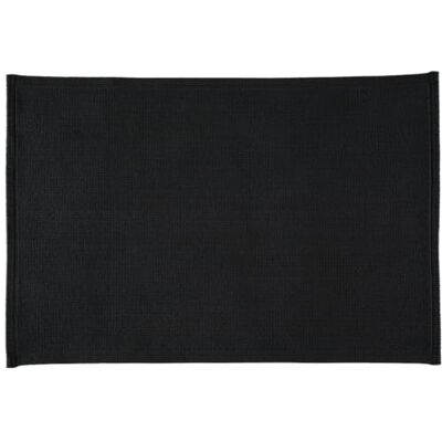 Rhomtuft Badematte Plain schwarz 15 60x90 cm Rhomtuft Badematte Plain schwarz 15 60x90 cm