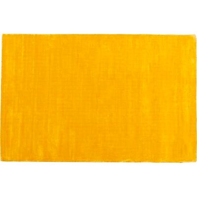 Kare Design Teppich Cosy, Gelb, 240x170cm, Läufer, Vorleger, Rechteckig, Baumwolle, Einfarbig, Wohnzimmer Kare Design Teppich Cosy, Gelb, 240x170cm, Läufer, Vorleger, Rechteckig, Baumwolle, Einfarbig, Wohnzimmer