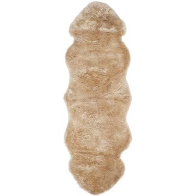 Safavieh Tierdruck Teppich für Wohnzimmer, Esszimmer, Schlafzimmer Fur Collection, Hoher Flor, Naturbeige, 61 X 183 cm Safavieh Tierdruck Teppich für Wohnzimmer, Esszimmer, Schlafzimmer Fur Collection, Hoher Flor, Naturbeige, 61 X 183 cm