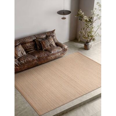 Villeroy & Boch Juteteppich Birka Natur Wohnzimmerteppich aus Jute & Baumwolle Handgewebt & Natürlich Boho Naturfaser Jute für Wohnzimmer, Schlafzimmer, Esszimmer – Natur Gold, 200x300 cm Villeroy & Boch Juteteppich Birka Natur Wohnzimmerteppich aus Jute & Baumwolle Handgewebt & Natürlich Boho Naturfaser Jute für Wohnzimmer, Schlafzimmer, Esszimmer – Natur Gold, 200x300 cm