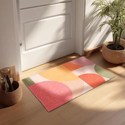 Astra Rutschfeste Sauberlaufmatte innen Bunt Grafik 66 x 110 cm (Rechteckig) Miabella Türmatte rutschfester Läufer Wohnraum Fußmatte extrem saugfähiger Küchenläufer waschbar bei 30°C Schmutzfangmatte Astra Rutschfeste Sauberlaufmatte innen Bunt Grafik 66 x 110 cm (Rechteckig) Miabella Türmatte rutschfester Läufer Wohnraum Fußmatte extrem saugfähiger Küchenläufer waschbar bei 30°C Schmutzfangmatte