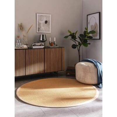 benuta Nest Sisal Naturfaser Teppich Sana Beige rund 150 cm Robuster Teppich für Esszimmer & Wohnzimmer 100% Sisal Naturfaser Zeitloses Design benuta Nest Sisal Naturfaser Teppich Sana Beige rund 150 cm Robuster Teppich für Esszimmer & Wohnzimmer 100% Sisal Naturfaser Zeitloses Design
