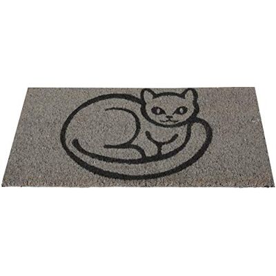 Bestlivings Fußmatte Kokos Schuhabtreter 25x50cm (Katze), Fußabtreter Schmutzfangmatte Türmatte Bodenmatte Läufer Teppich Türvorleger Abtreter Bestlivings Fußmatte Kokos Schuhabtreter 25x50cm (Katze), Fußabtreter Schmutzfangmatte Türmatte Bodenmatte Läufer Teppich Türvorleger Abtreter
