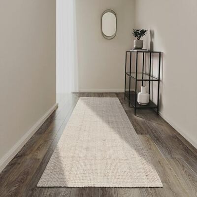 Villeroy & Boch Jute Teppich Rosalie Natur Wohnzimmerteppich aus 100% Jute Handgewebt & Natürlich Boho Naturfaser Läufer Jute für Wohnzimmer, Schlafzimmer, Esszimmer – Reinweiß, 80x200 cm Villeroy & Boch Jute Teppich Rosalie Natur Wohnzimmerteppich aus 100% Jute Handgewebt & Natürlich Boho Naturfaser Läufer Jute für Wohnzimmer, Schlafzimmer, Esszimmer – Reinweiß, 80x200 cm