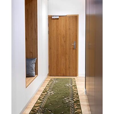 RugsX Grüner Runner BCF TRIO - 60x300cm RugsX Grüner Runner BCF TRIO - 60x300cm