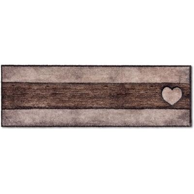 Astra Rutschfester Teppich Läufer Flur Herz sand-braun 50 x 150cm (Rechteckig) Waschbarer Küchenläufer modernes Design saugfähiger Teppichläufer waschbar bei 30°C Fußmatte strapazierfähig Sauberlaufmatte Astra Rutschfester Teppich Läufer Flur Herz sand-braun 50 x 150cm (Rechteckig) Waschbarer Küchenläufer modernes Design saugfähiger Teppichläufer waschbar bei 30°C Fußmatte strapazierfähig Sauberlaufmatte