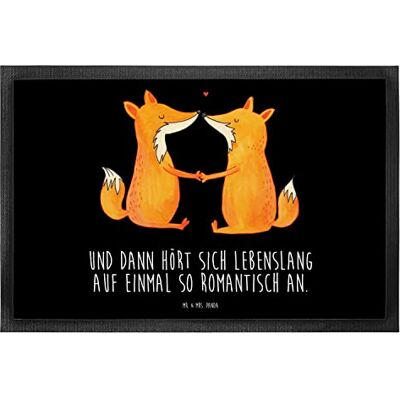 Panda Sauberlaufmatte Füchse Liebe 40 x 60 cm Geschenk, fußmatte, Partner, Fussmatte, Bodenvorleger, Paar, Schmutzfangmatte, Fuchs, Schmutzmatte, Fox Panda Sauberlaufmatte Füchse Liebe 40 x 60 cm Geschenk, fußmatte, Partner, Fussmatte, Bodenvorleger, Paar, Schmutzfangmatte, Fuchs, Schmutzmatte, Fox
