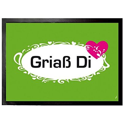 1art1 Bayern Griaß Di Fußmatte Dekomatte Innenbereich Design Türmatte 70x50 cm 1art1 Bayern Griaß Di Fußmatte Dekomatte Innenbereich Design Türmatte 70x50 cm
