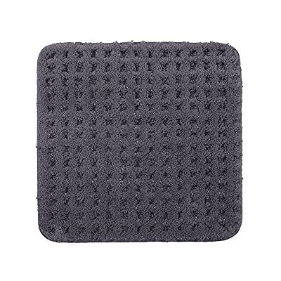 PANA ® Flauschiger Badvorleger (45 x 45 cm) • WC Vorleger ohne Ausschnitt aus weichen Mikrofasern • Rutschfester & waschbarer Badteppich • Kleine WC Badematte • Farbe: Anthrazit PANA ® Flauschiger Badvorleger (45 x 45 cm) • WC Vorleger ohne Ausschnitt aus weichen Mikrofasern • Rutschfester & waschbarer Badteppich • Kleine WC Badematte • Farbe: Anthrazit