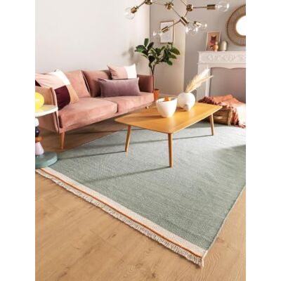 benuta Pop Wollteppich Karla Mint 120x170 cm Baumwolle,Wolle Rechteckig & im Style: Uni, Hygge & Cozy, Minimalistisch Pflegeleicht für Wohnzimmer Schlafzimmer benuta Pop Wollteppich Karla Mint 120x170 cm Baumwolle,Wolle Rechteckig & im Style: Uni, Hygge & Cozy, Minimalistisch Pflegeleicht für Wohnzimmer Schlafzimmer