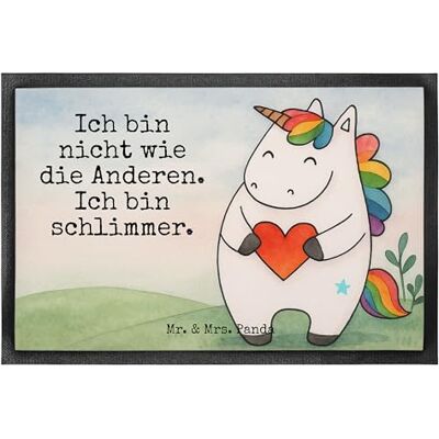 Panda Schmutzmatte Einhorn Herz Design 40 x 60 cm Geschenk, Bodenvorleger, Einhörner, Bunt, Sauberlaufmatte, Fussmatte, Unicorn, Fußabstreifer, Witzig, Freundin, fußmatte Panda Schmutzmatte Einhorn Herz Design 40 x 60 cm Geschenk, Bodenvorleger, Einhörner, Bunt, Sauberlaufmatte, Fussmatte, Unicorn, Fußabstreifer, Witzig, Freundin, fußmatte