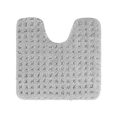 PANA ® Flauschiger Badvorleger (45 x 45 cm) • WC Vorleger mit Ausschnitt aus weichen Mikrofasern • Rutschfester & waschbarer Badteppich • Badematte mit WC-Ausschnitt • Farbe: Soft Grau PANA ® Flauschiger Badvorleger (45 x 45 cm) • WC Vorleger mit Ausschnitt aus weichen Mikrofasern • Rutschfester & waschbarer Badteppich • Badematte mit WC-Ausschnitt • Farbe: Soft Grau